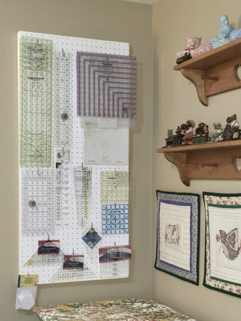 Sewing Room Organization: 5 Quilt Ruler Storage Ideas 